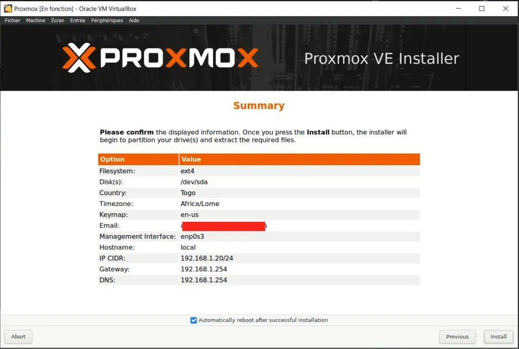 如何在 VirtualBox 上安装 Proxmox VE？
