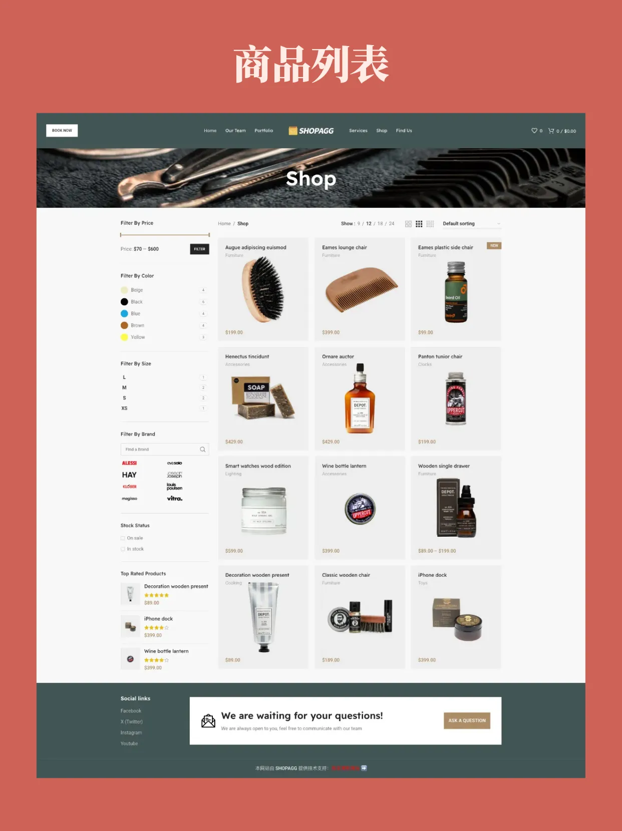 男士护理美容造型品牌零售